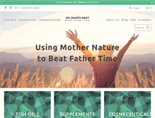 Tablet Screenshot of drdavesbest.com